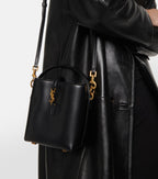 Saint Laurent Le 37 Mini Leather Bucket Bag