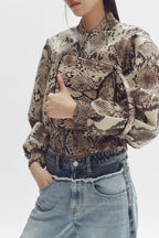 Stella McCartney x H&M Snakeskin-Print Handbag