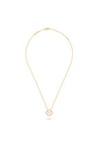 Vintage Alhambra Pendant, 18K Yellow Gold, Mother-of-Pearl