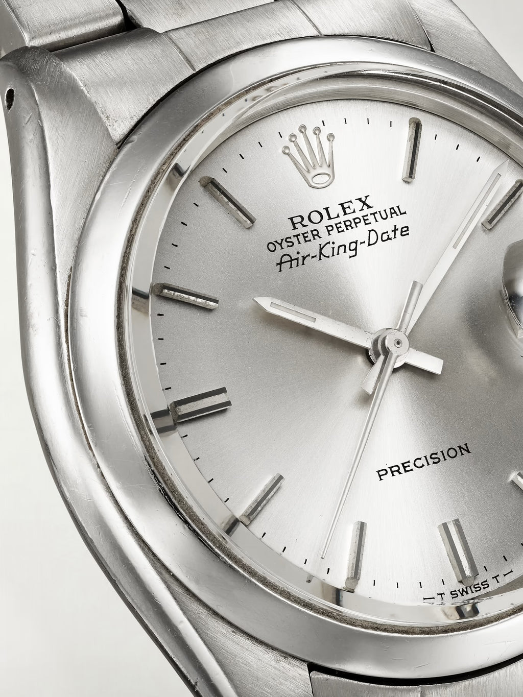 Rolex Vintage Datejust Perpetual Air-King Date 34mm Automatic Stainless Steel Watch