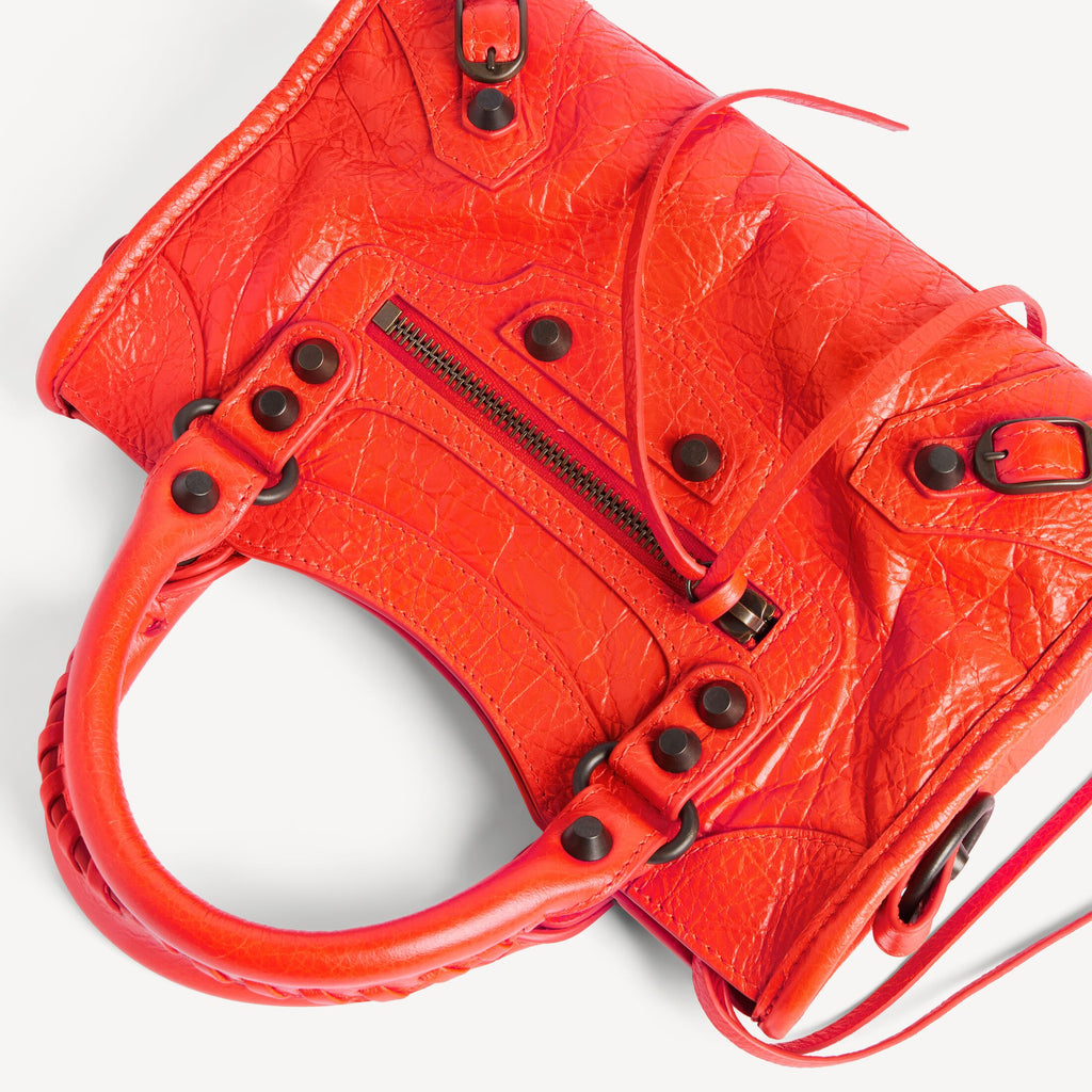 Balenciaga Le City Bag Mini in Pop Orange
