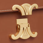 Céline Classique Triomphe Bag in Natural Calfskin – Tan