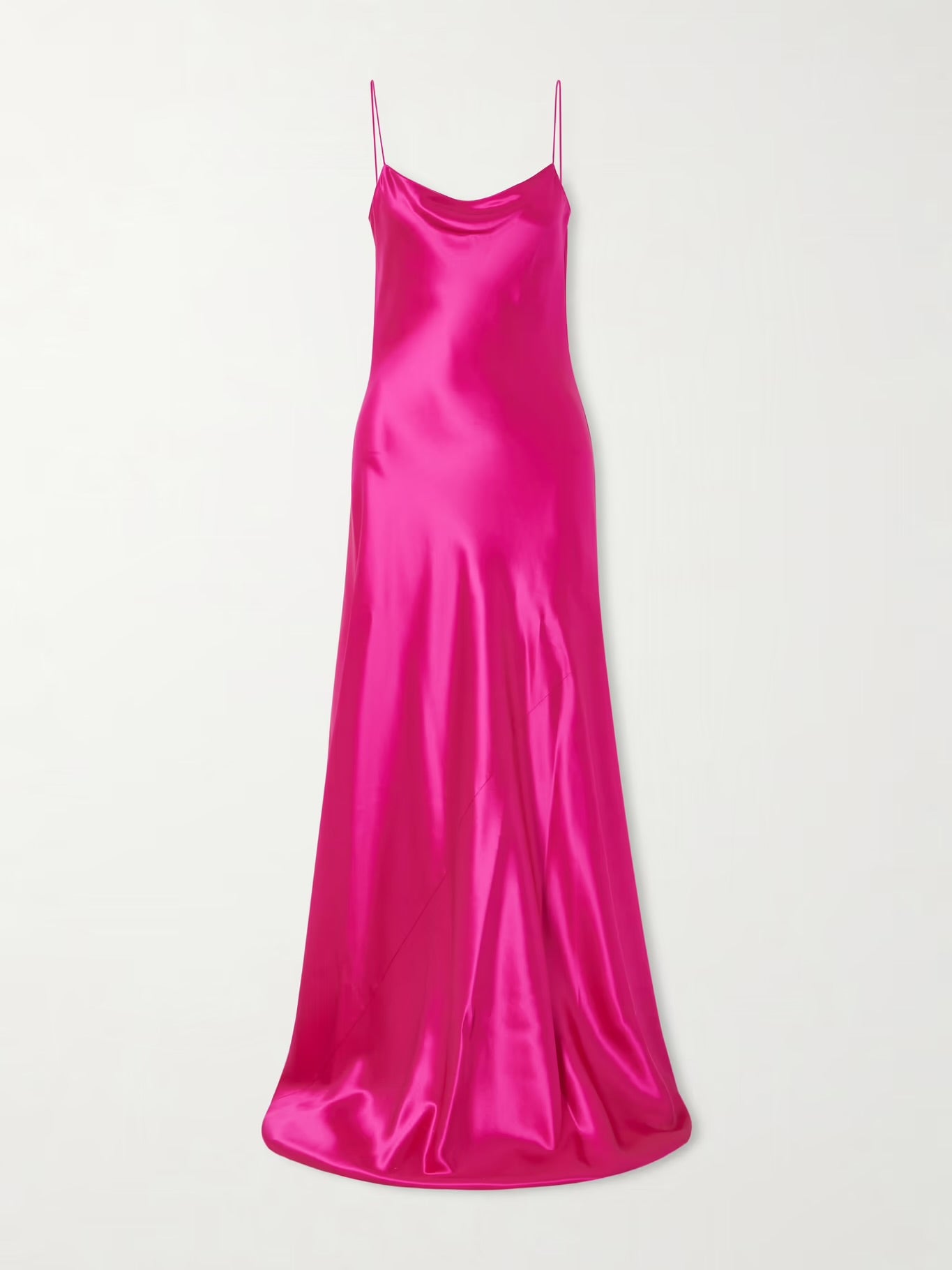 Alaïa Silk-Satin Gown