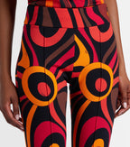 Pucci Marmo Jersey Capri Pants in Orange