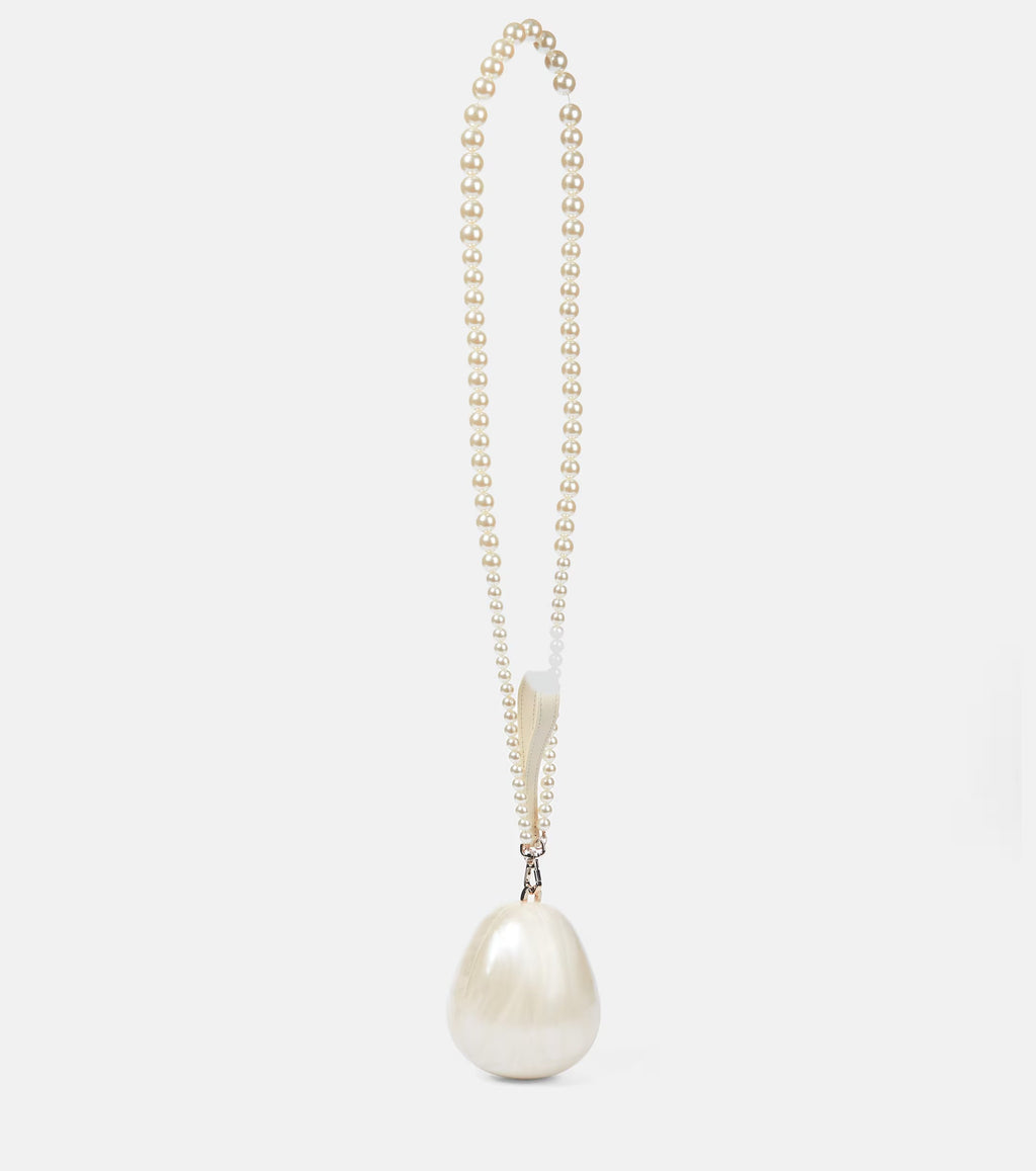 Simone Rocha Egg Embellished Clutch