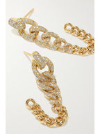 Convertible Diamond Earrings, 18K Gold