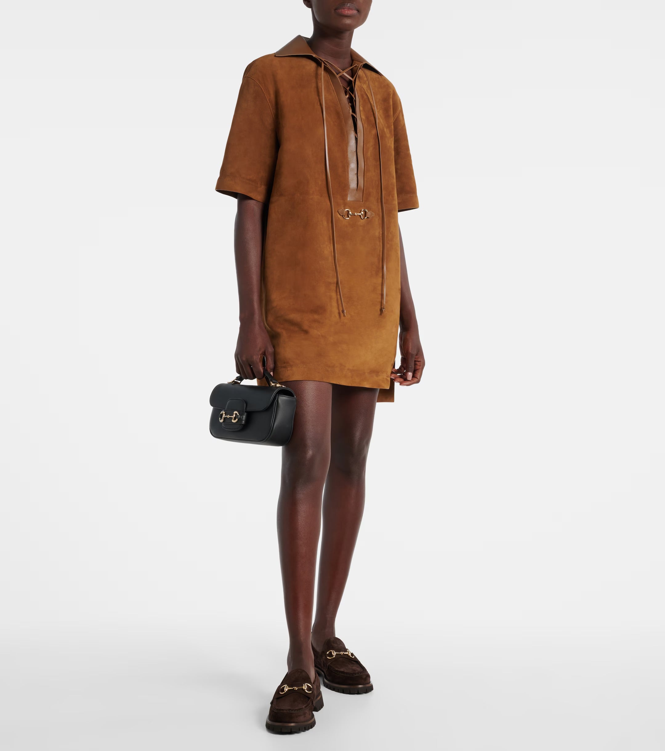 Sylke Horsebit Suede Loafers
