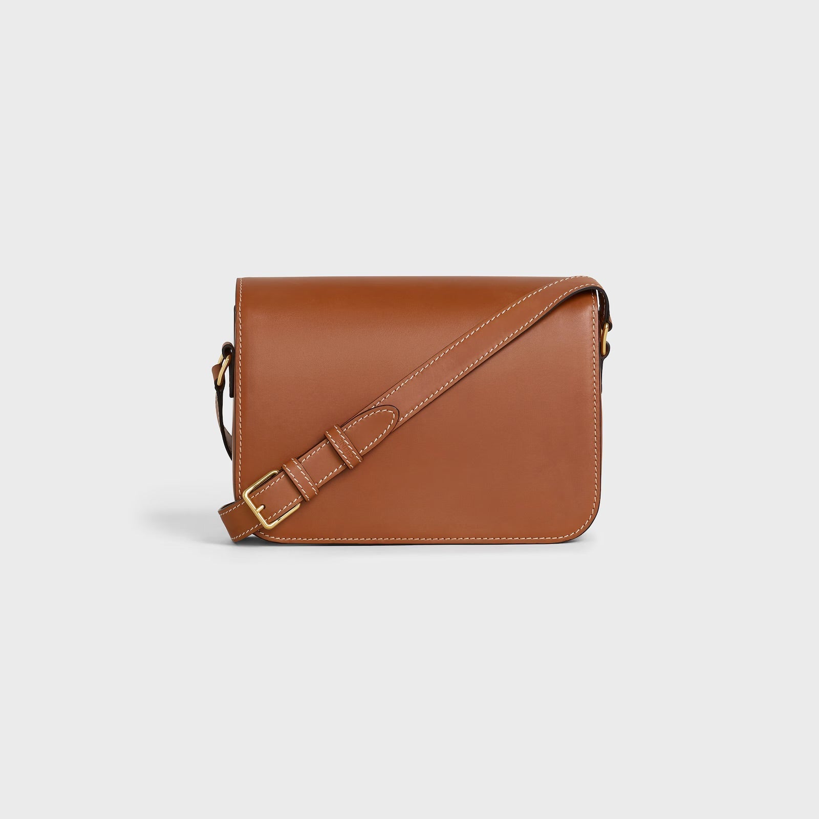 Céline Classique Triomphe Bag in Natural Calfskin – Tan