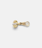 Yeprem Whisper 18kt Gold Ear Cuff with Diamonds