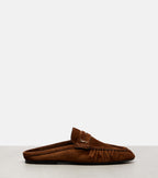 Saint Laurent Le Loafer Suede Mules