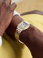 Panthère de Cartier Medium 27mm 18-Karat Gold and Stainless Steel Watch