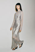 ZW Collection Satin Lace Dress