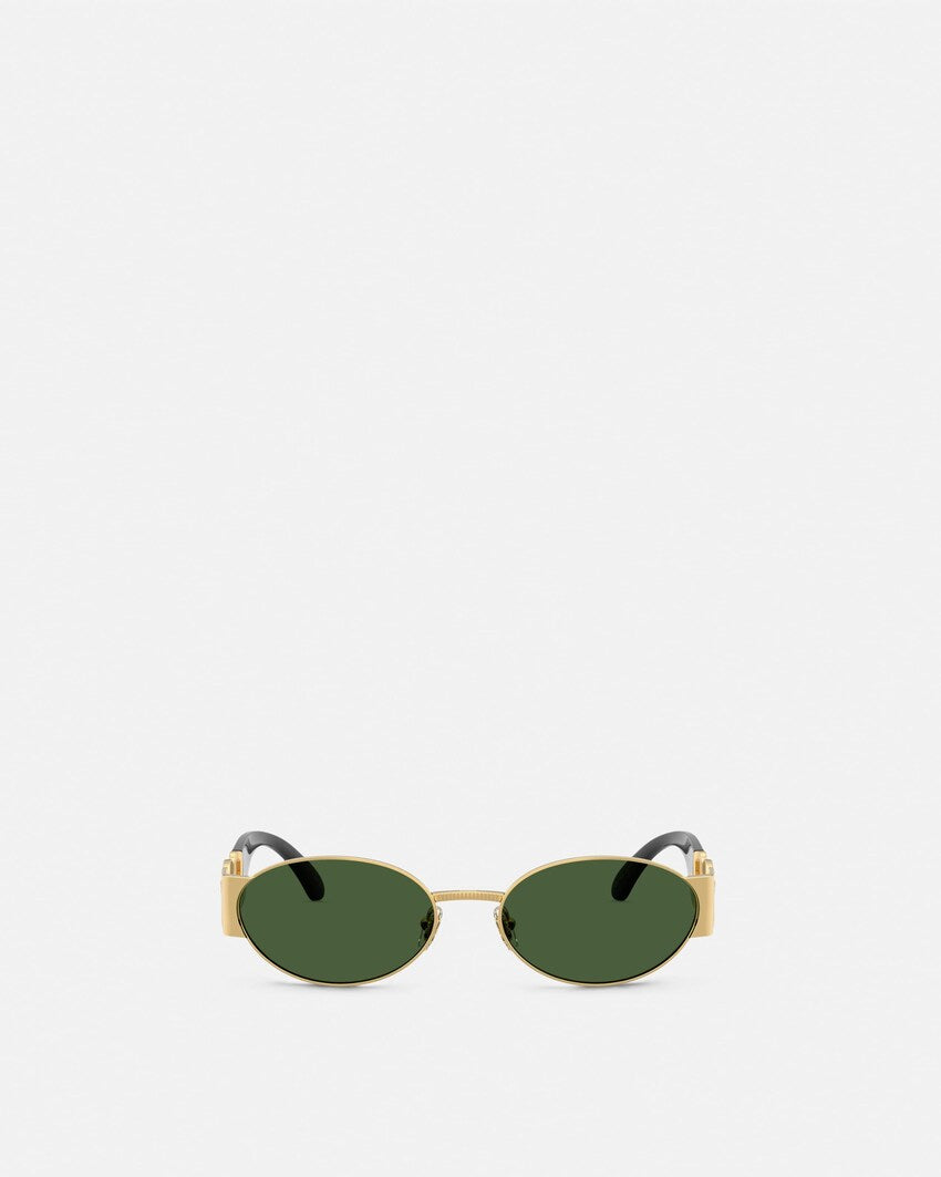Versace Medusa Biggie Sunglasses – Black & Gold