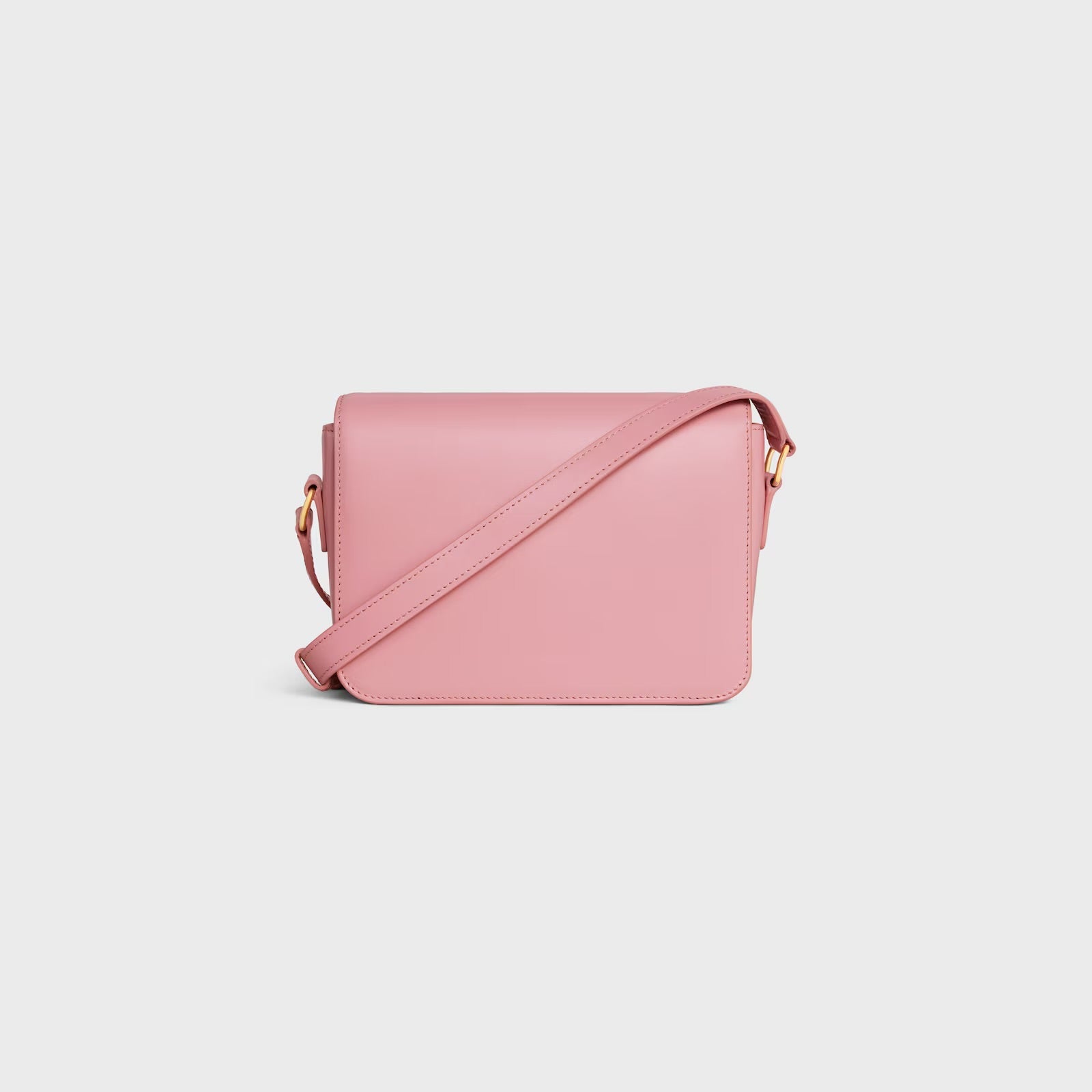Céline Teen Triomphe Bag in Shiny Calfskin – Old Rose