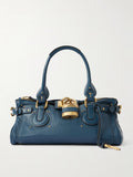 Chloé Paddington Embellished Leather Tote Bag – Iconic Padlock Design