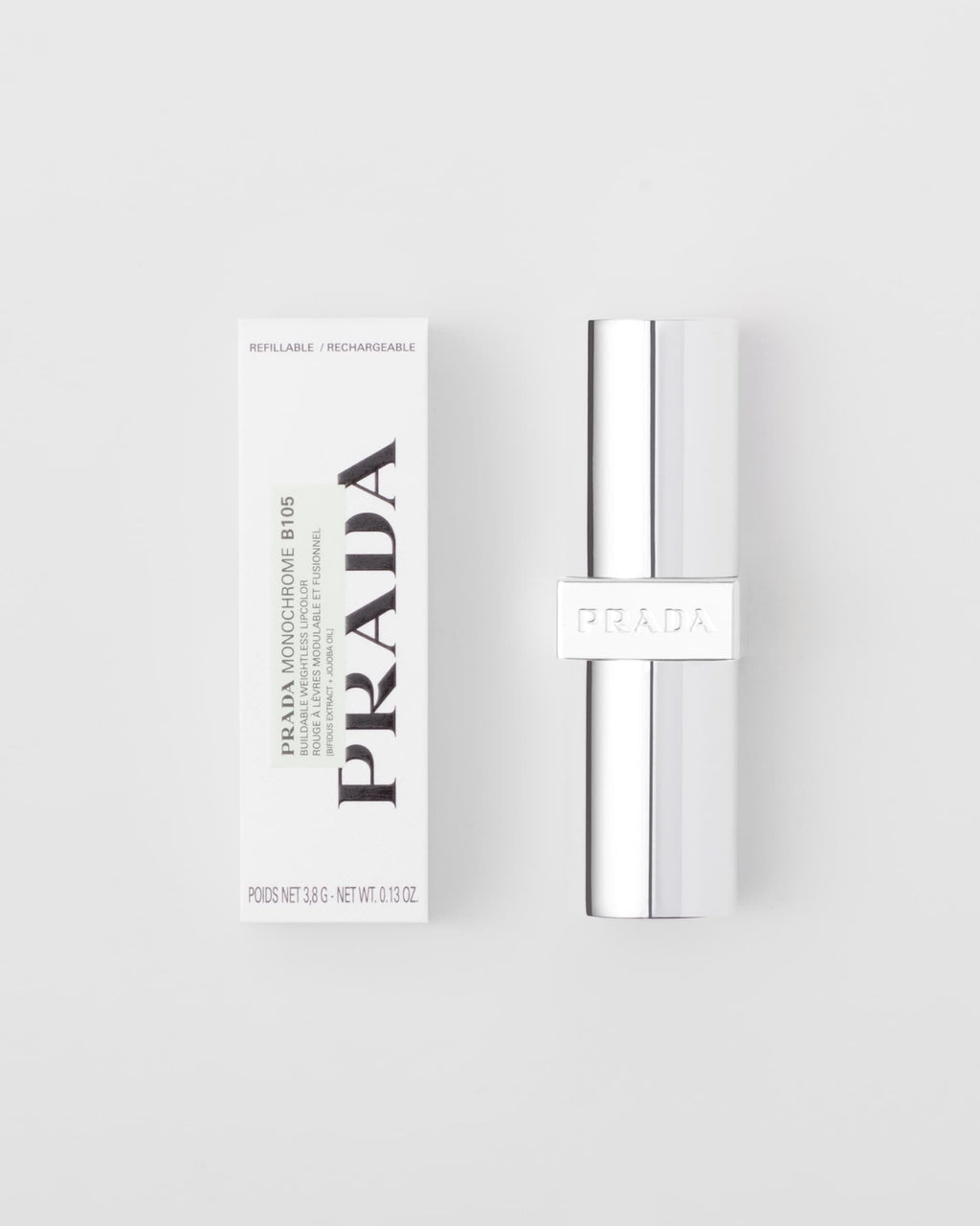 Prada Monochrome Soft Matte Lipstick – R129 Lacca