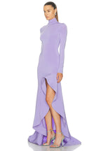 Stella McCartney Crêpe Jersey Frill Cocktail Dress