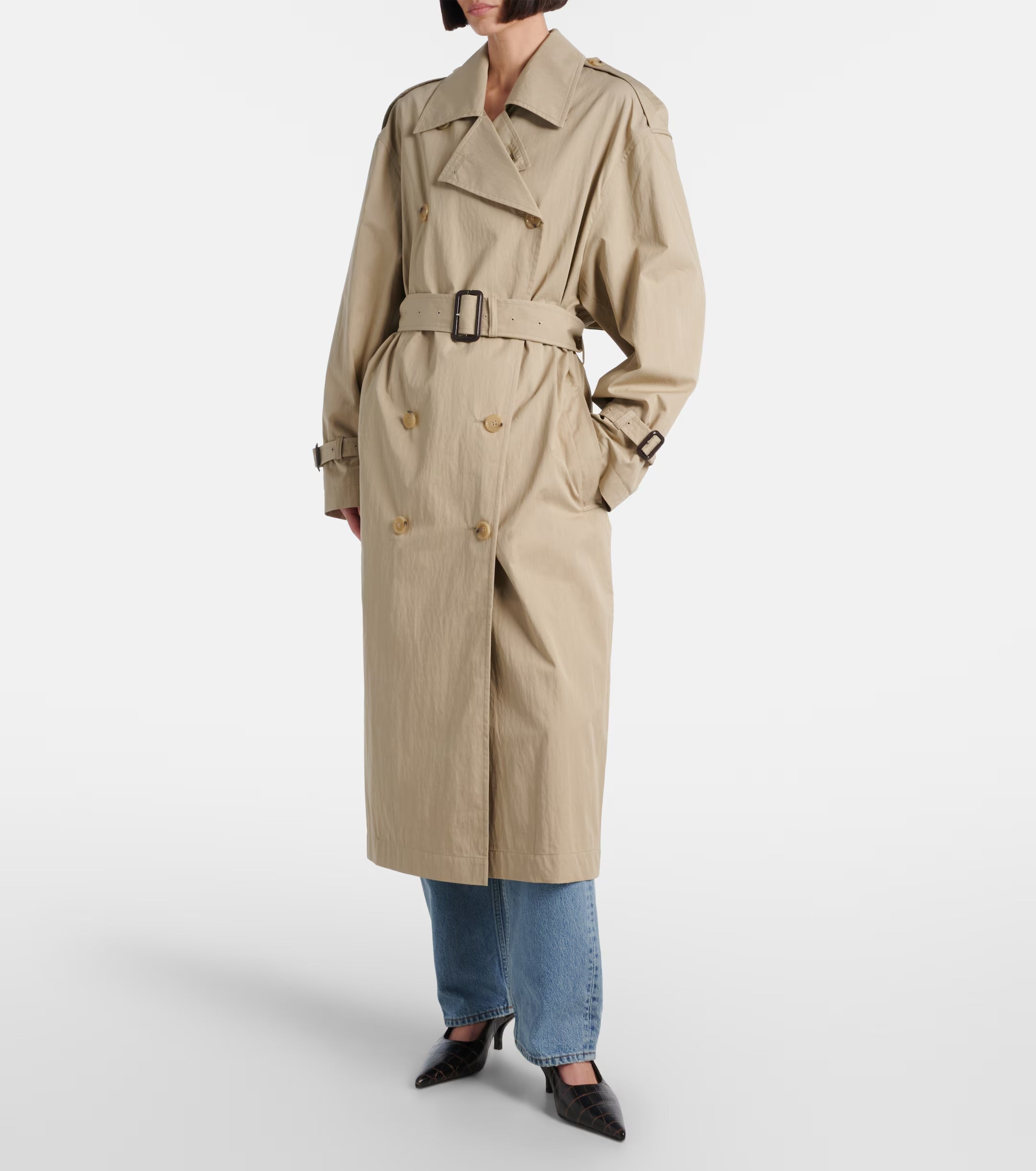 Toteme Cotton-Blend Trench Coat