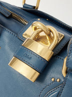Chloé Paddington Embellished Leather Tote Bag – Iconic Padlock Design