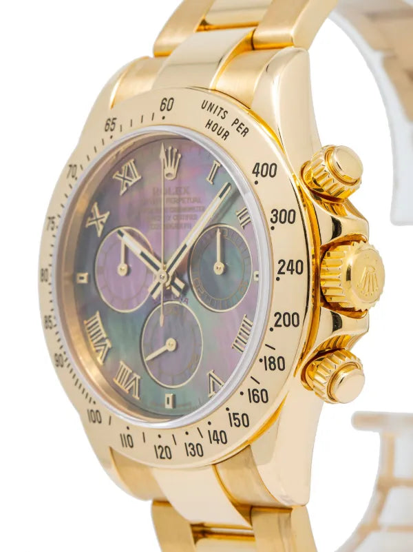 Rolex Cosmograph Daytona in Yellow Gold with Mother-of-Pearl Dial