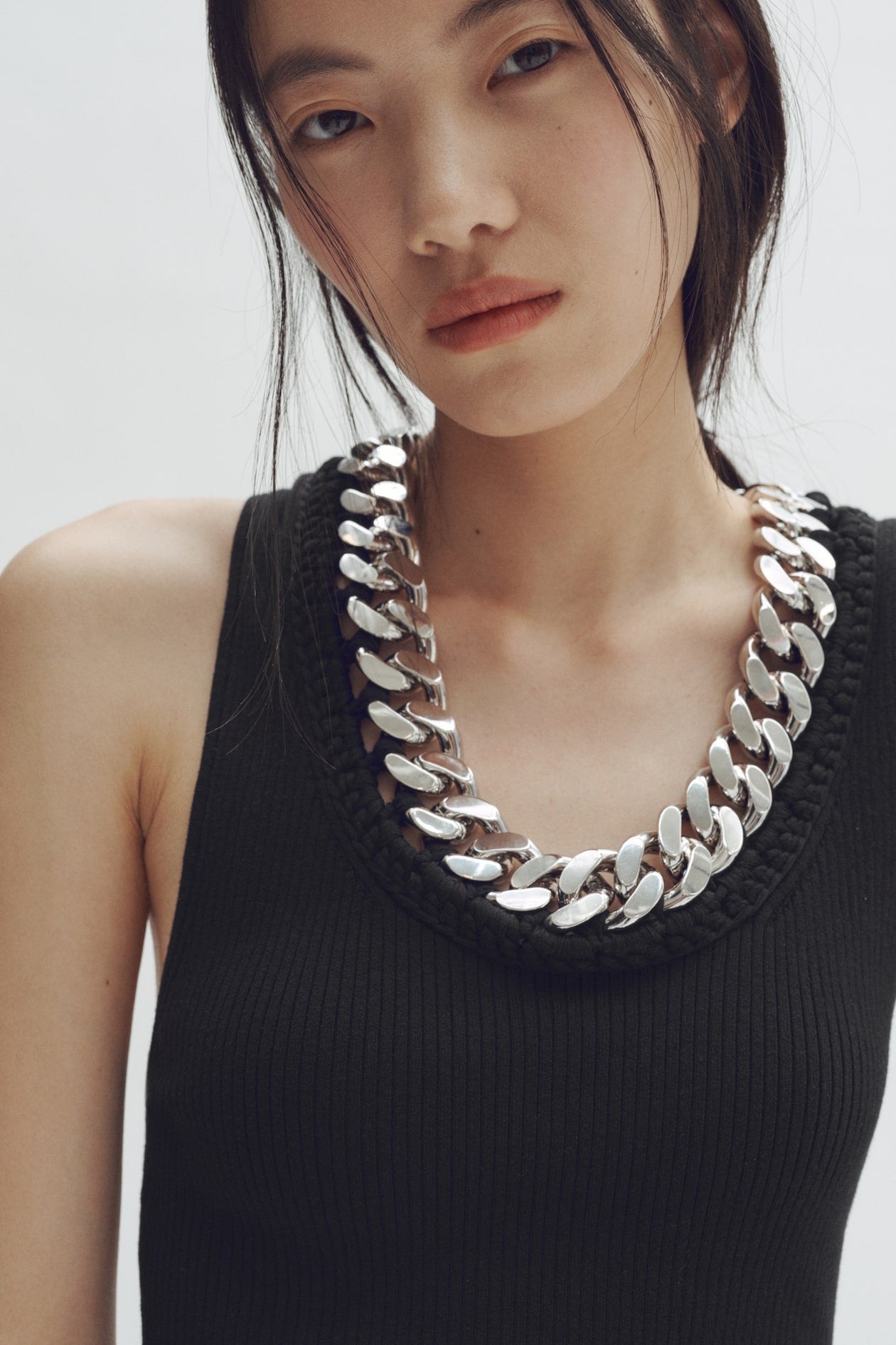 Stella McCartney x H&M Chain-Detail Ribbed Vest Top