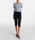 Citizens of Humanity Devin Capri Jeans in Black