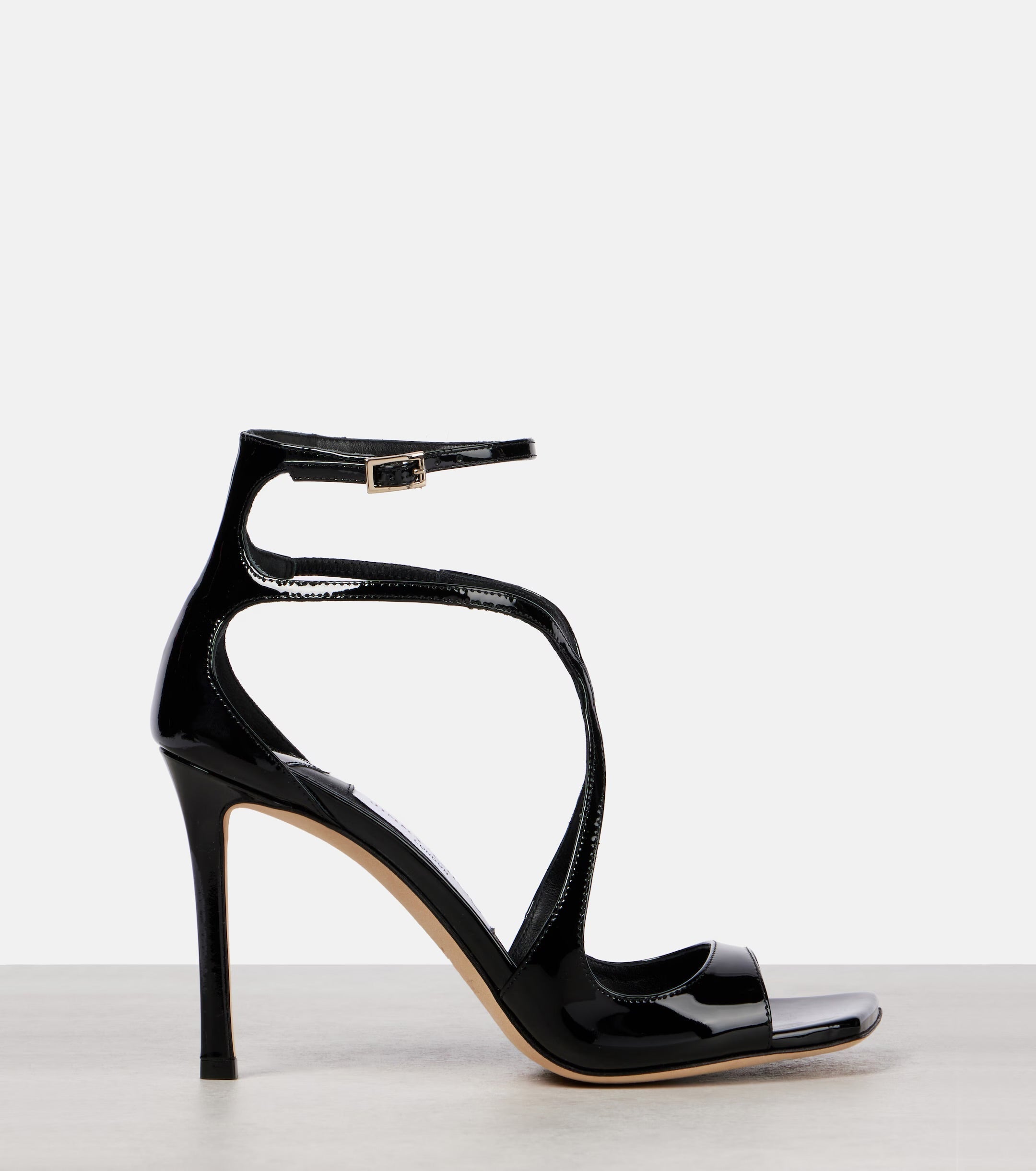 Jimmy Choo Azia 95 Patent Leather Sandals