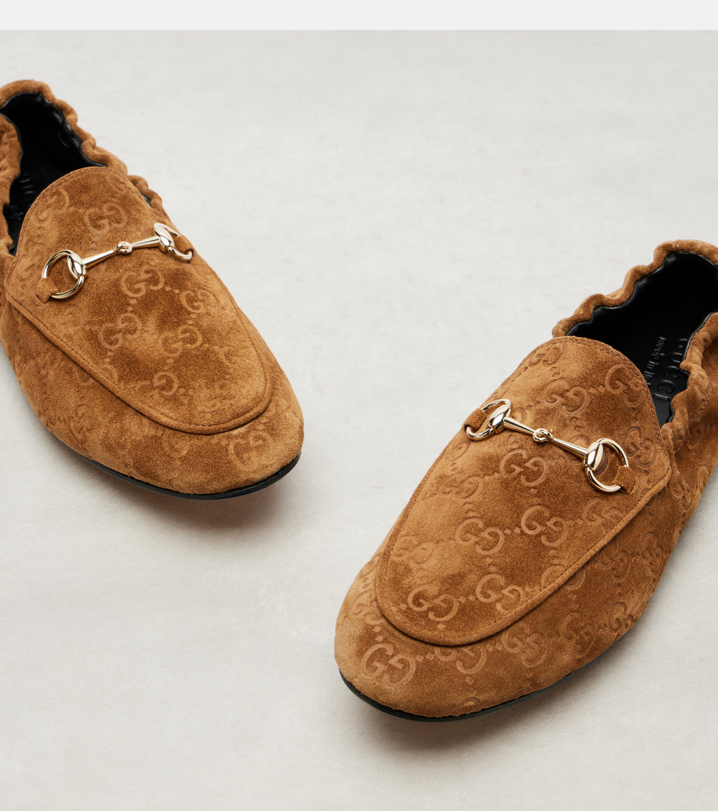 Jordaan Doria GG Suede Loafers