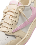 Air Jordan 1 Low x Travis Scott — Muslin and Shy Pink