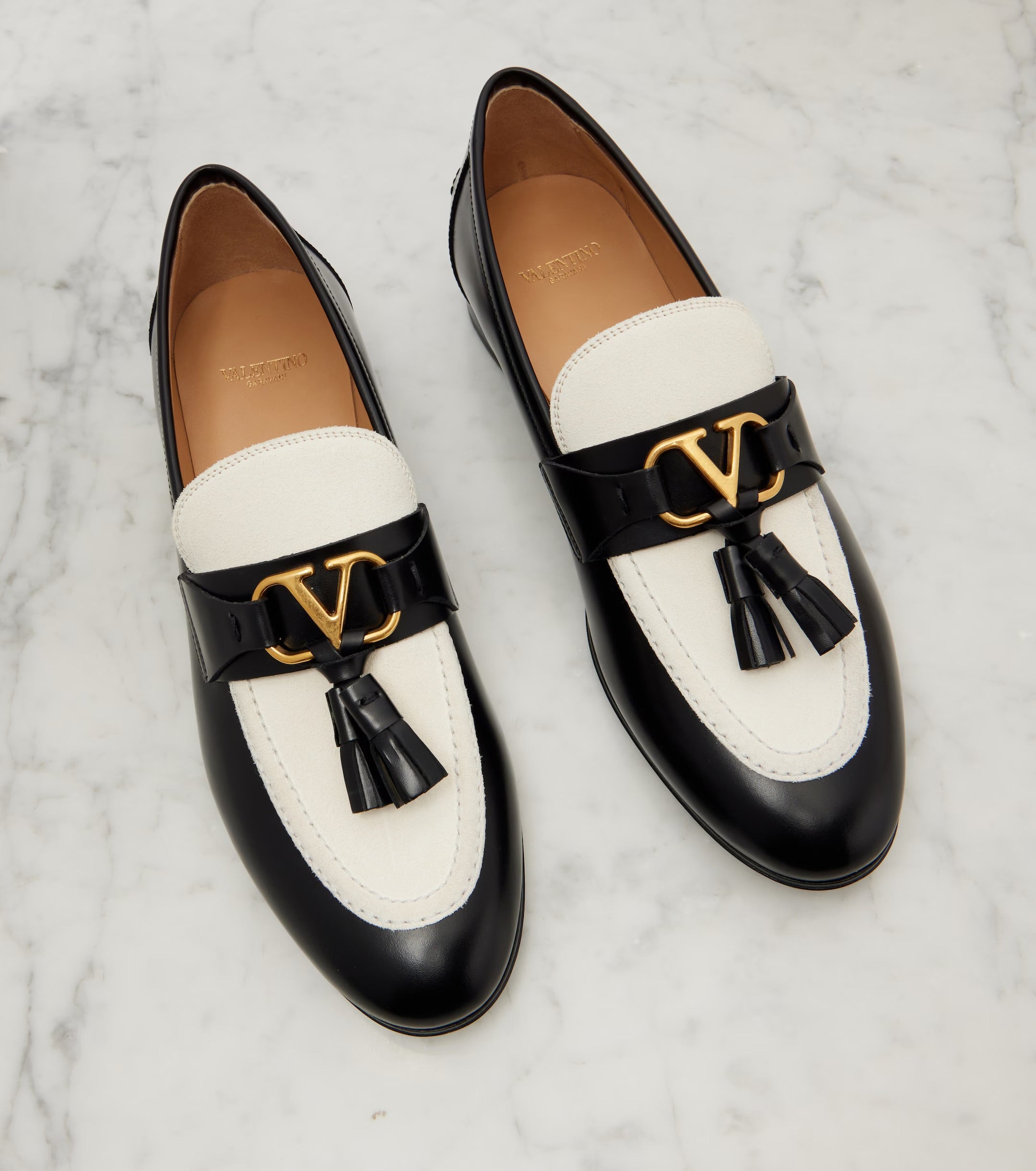 Vaniteux VLogo Leather Loafers