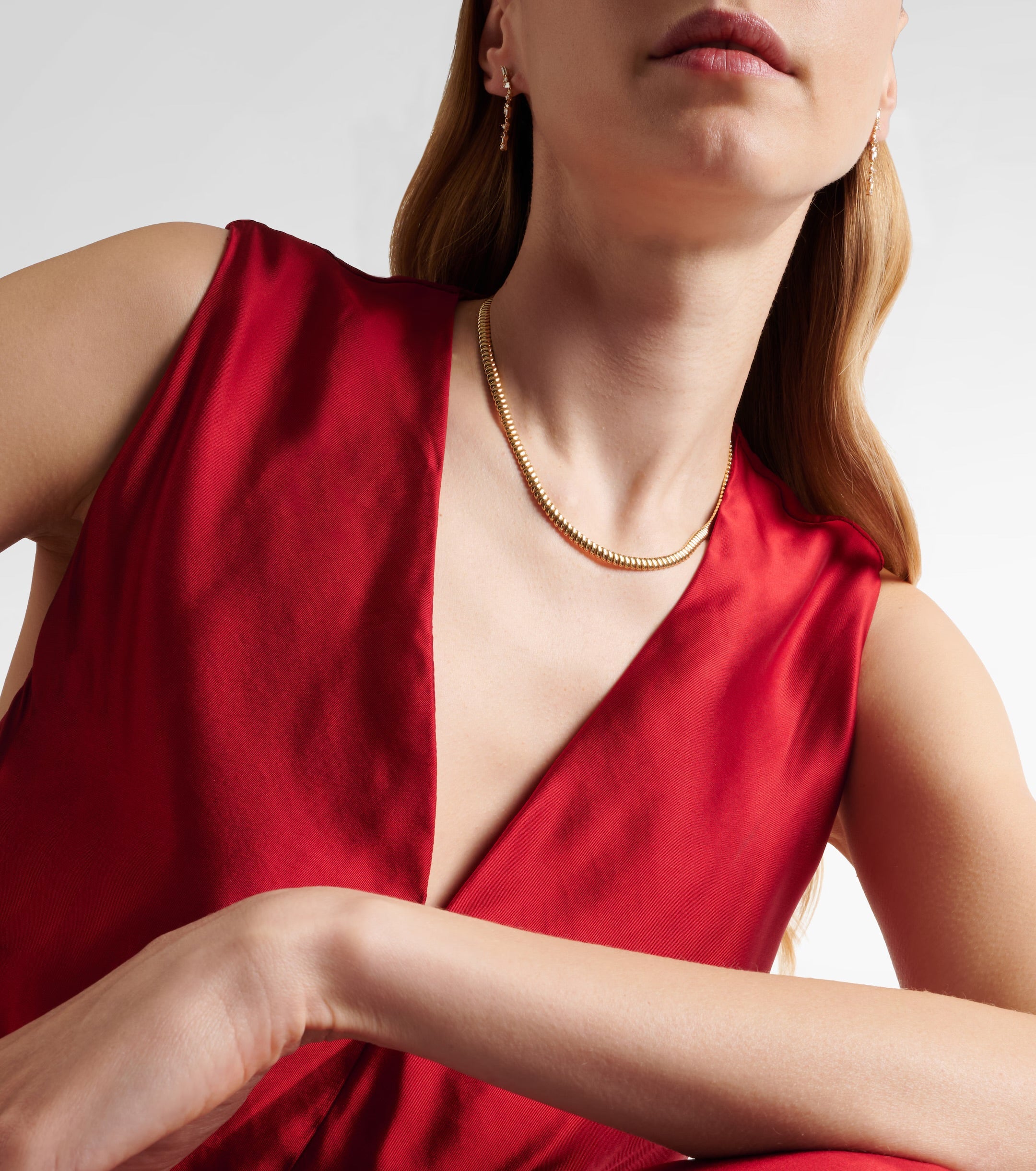 Anita Ko Zoe Thin 18kt Gold Choker