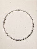 18-Karat White Gold Diamond Tennis Necklace