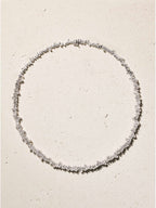 18-Karat White Gold Diamond Tennis Necklace