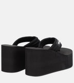 Coperni Platform Thong Sandals – Black