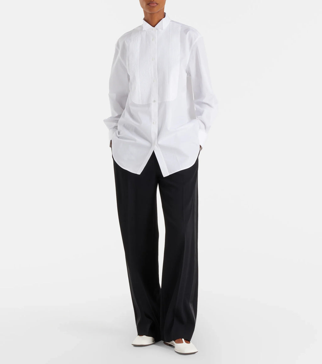 The Row Mary T-Bar Leather Flats