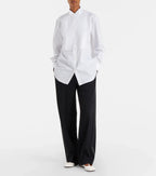 The Row Mary T-Bar Leather Flats