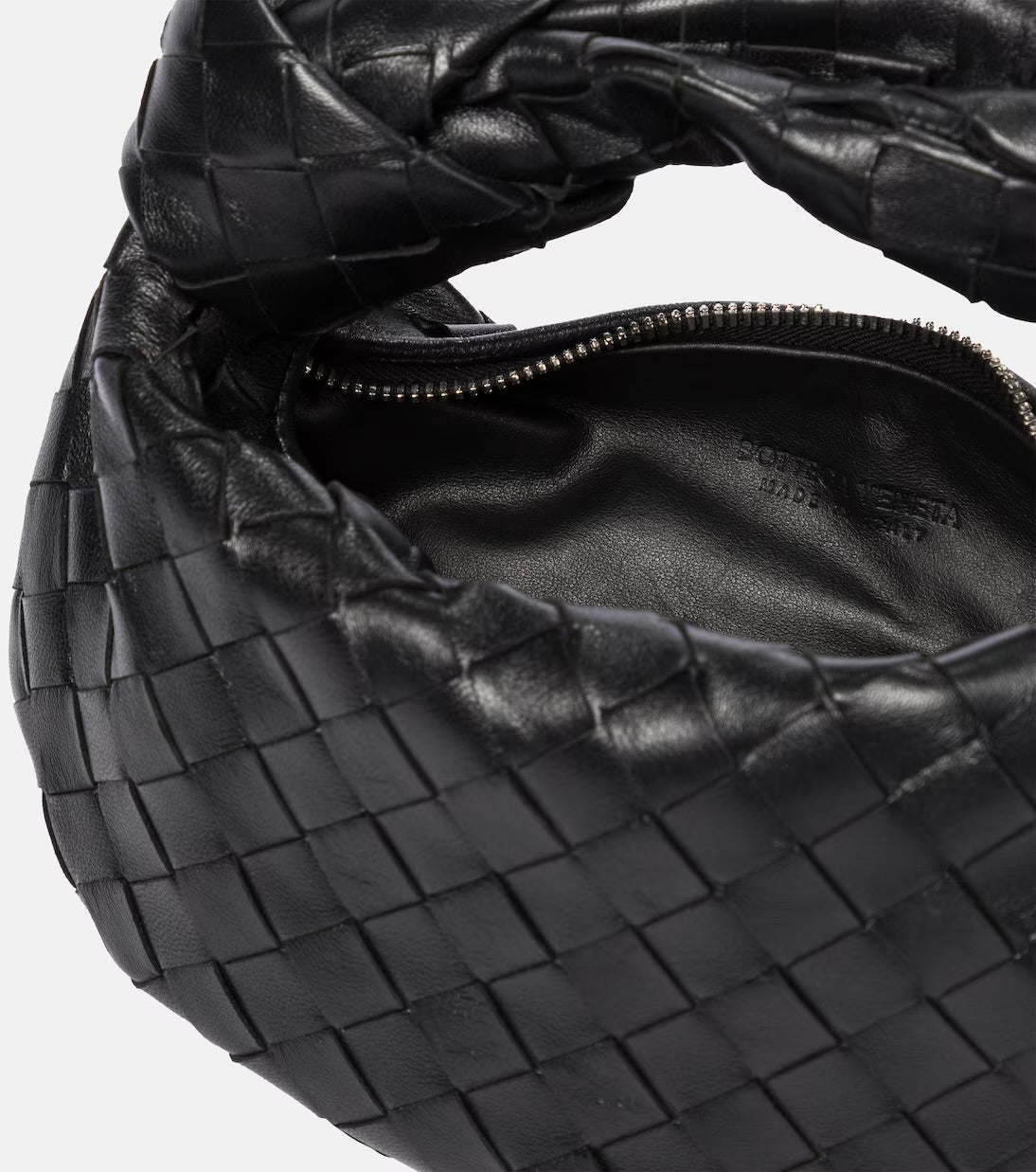 Bottega Veneta Jodie Mini Leather Tote – Black