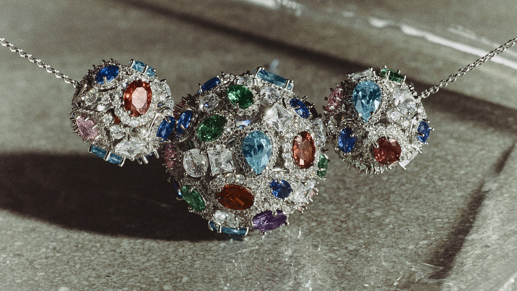 Cluster Show Sphere Earrings