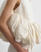 Phoebe Philo Sugar Vest in Vanilla Silk Satin