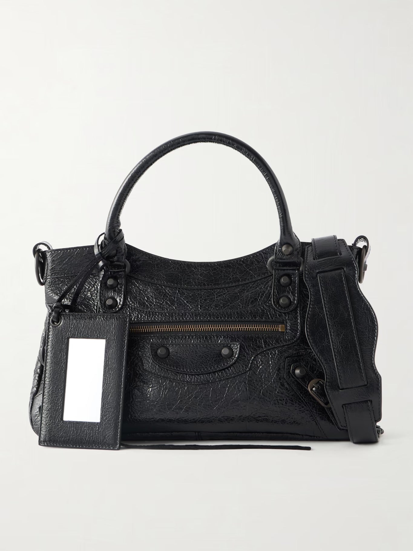 Balenciaga Le City First Leather Shoulder Bag