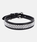 Miu Miu Embellished Leather Dog Collarcan you generate