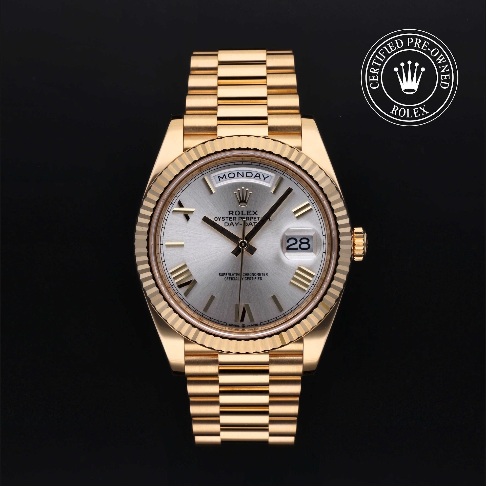 Rolex Day-Date 40 — Ref. 228238 — 18ct Yellow Gold