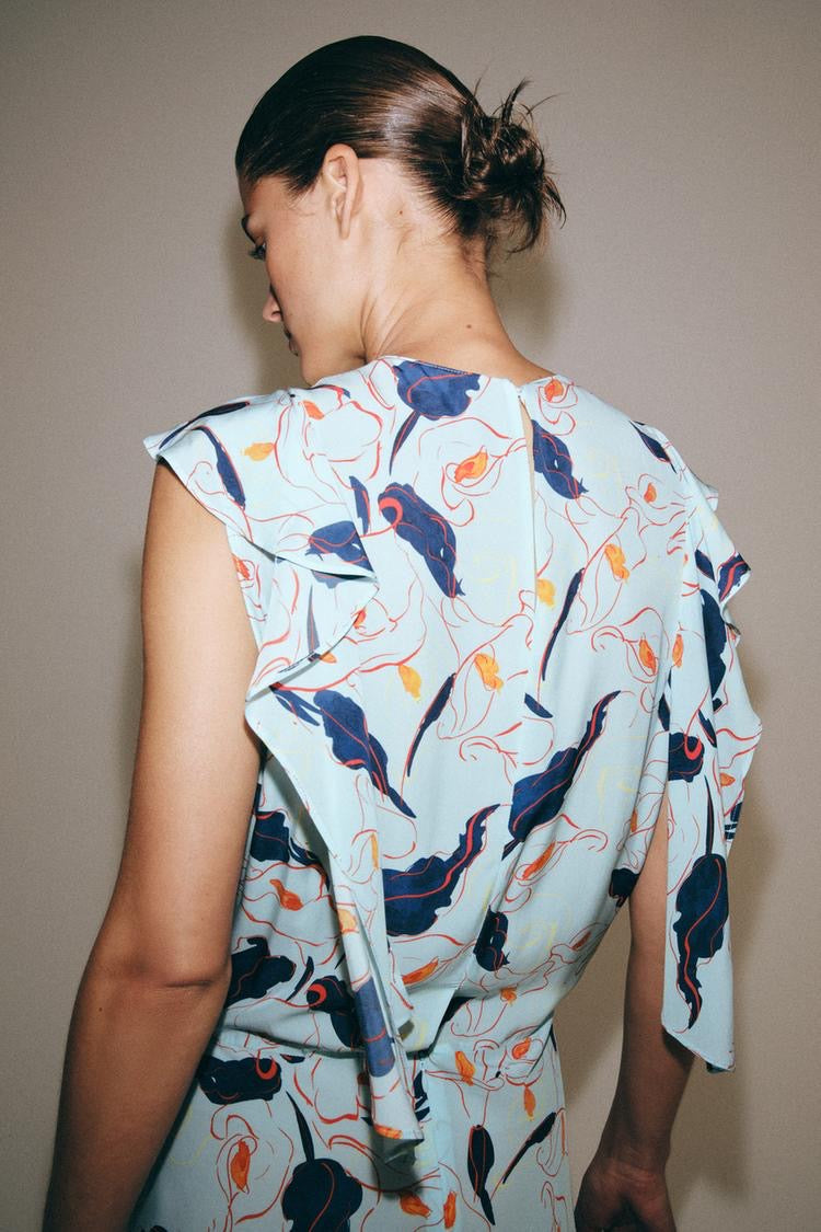ZW Collection Printed Dress