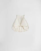 Phoebe Philo Sugar Vest in Vanilla Silk Satin