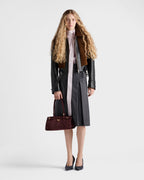 Prada Leather and Shearling Jacket