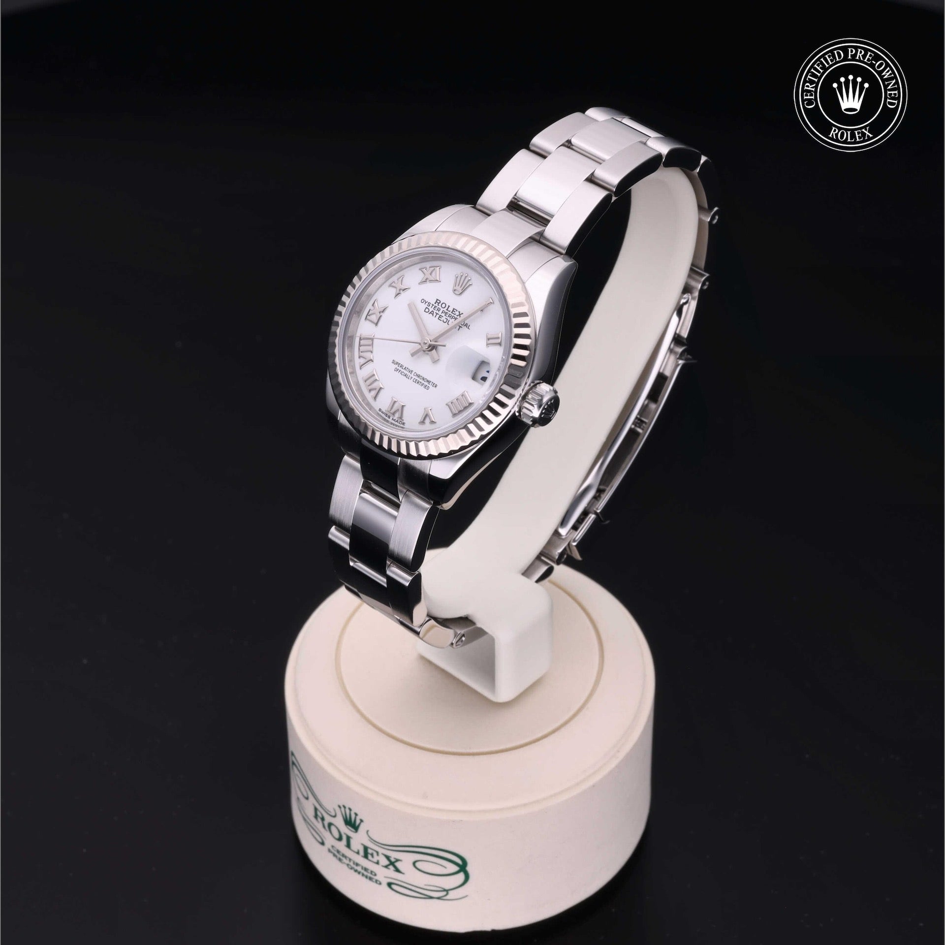 Rolex Lady-Datejust 28 — Ref. 279174 — Oystersteel & White Gold