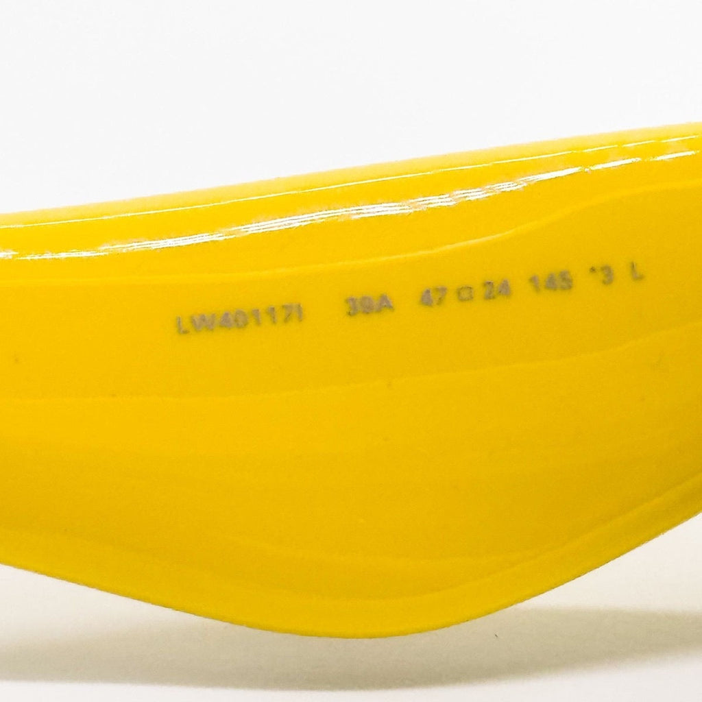 Inflated Sunglasses in Yellow