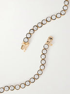 Roxanne Assoulin The Royal Gold-Tone Cubic Zirconia Tennis Necklace