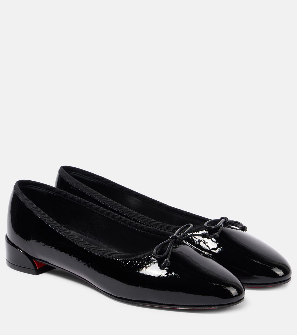 Christian Louboutin Sweetie Jane Patent Leather Ballet Flats