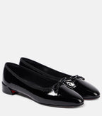 Christian Louboutin Sweetie Jane Patent Leather Ballet Flats